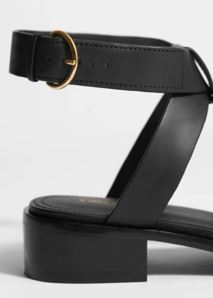 Ankle-Strap Leather Sandals | & Other Stories Hot