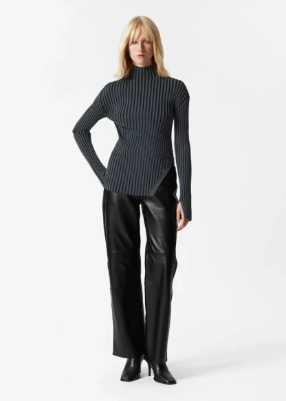 Asymmetric Rib-Knit Top | & Other Stories Best Sale