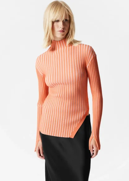 Asymmetric Rib-Knit Top | & Other Stories Best Sale