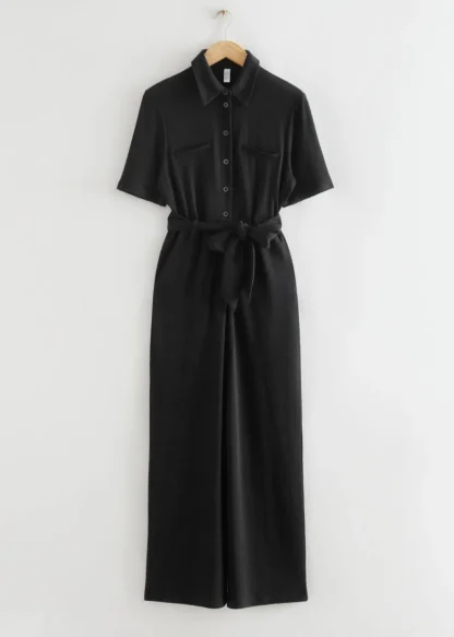 Belted Short Sleeve Jumpsuit | & Other Stories Sale