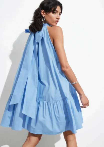 Bow-Detailed Mini Dress | & Other Stories Sale