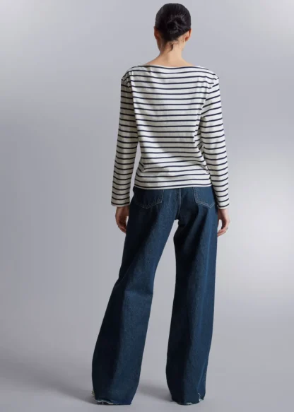 Breton Stripe Top | & Other Stories Flash Sale