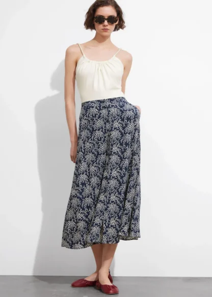 Buttoned A-Line Midi Skirt | & Other Stories Discount