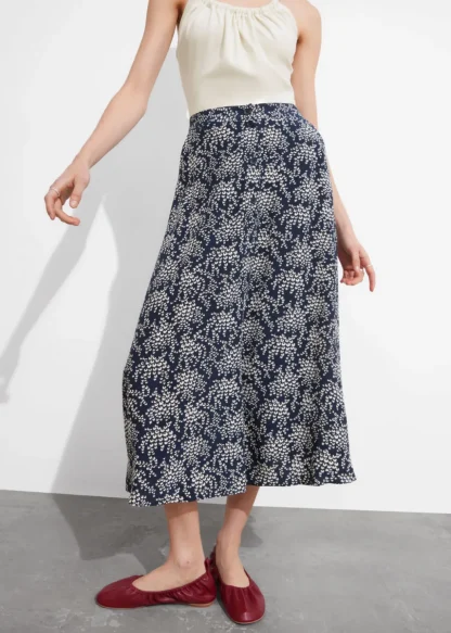 Buttoned A-Line Midi Skirt | & Other Stories Discount