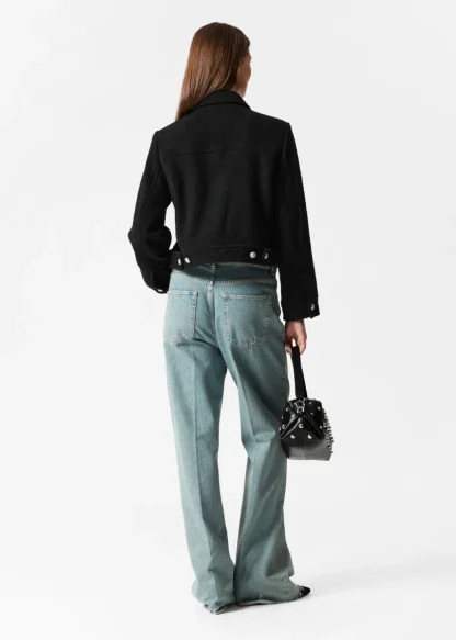 Buttoned Bouclé Jacket | & Other Stories Clearance