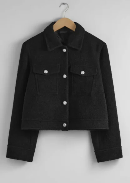 Buttoned Bouclé Jacket | & Other Stories Clearance