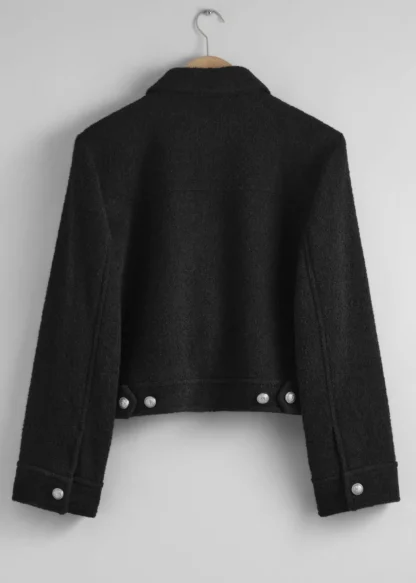 Buttoned Bouclé Jacket | & Other Stories Clearance