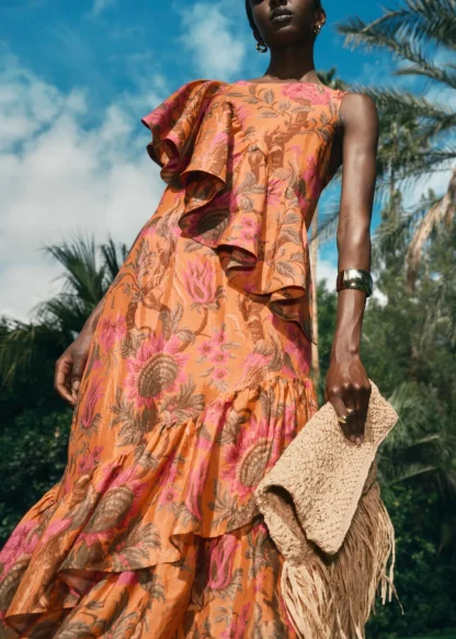 Cascading Ruffle Midi Dress | & Other Stories New