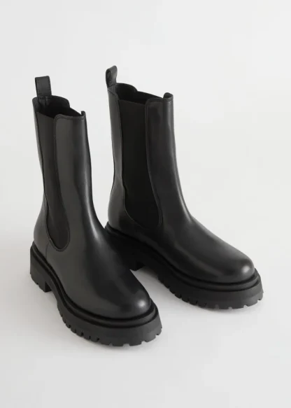 Chunky Chelsea Leather Boots | & Other Stories Best Sale