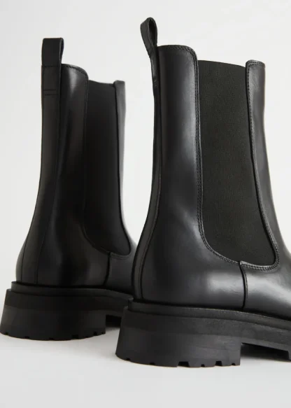 Chunky Chelsea Leather Boots | & Other Stories Best Sale