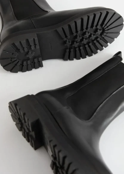 Chunky Chelsea Leather Boots | & Other Stories Best Sale