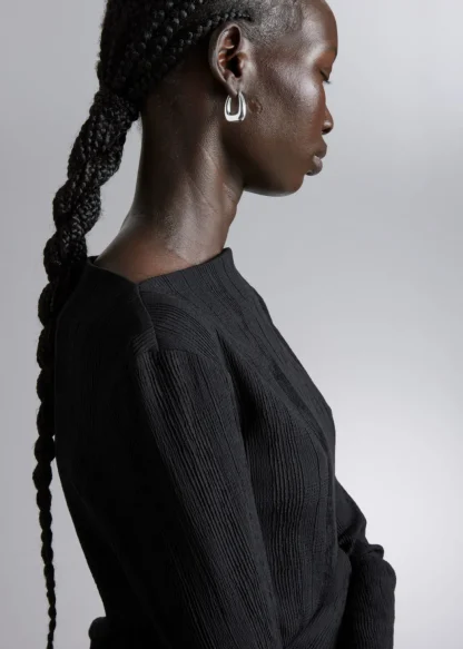 Chunky Oval Hoop Earrings | & Other Stories New