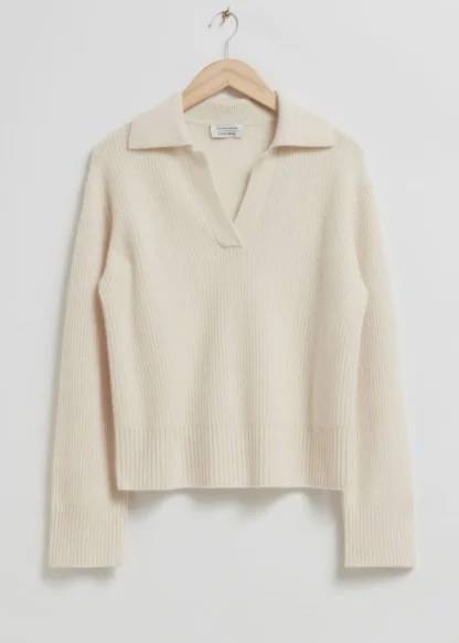 Collared Cashmere Sweater | & Other Stories Store
