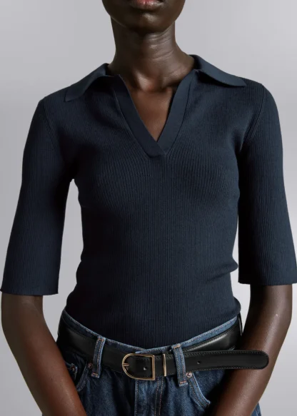Collared Short-Sleeve Top | & Other Stories Shop