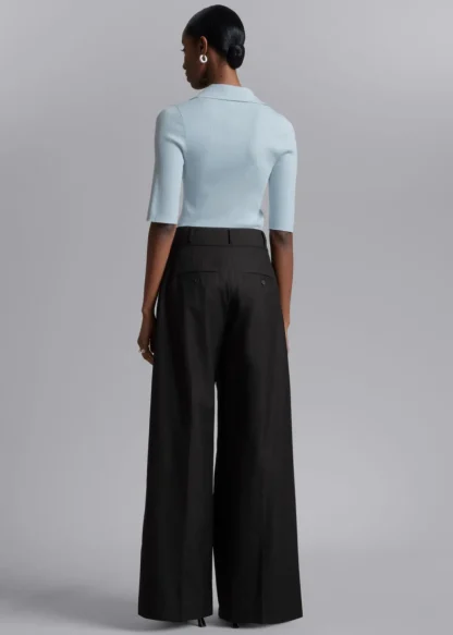 Collared Short-Sleeve Top | & Other Stories Shop