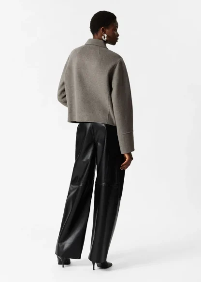 Collared Wool-Blend Jacket | & Other Stories Outlet