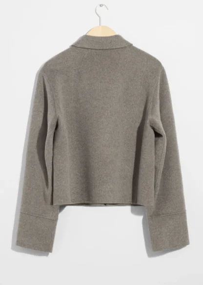 Collared Wool-Blend Jacket | & Other Stories Outlet