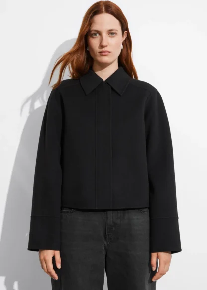 Collared Wool-Blend Jacket | & Other Stories Outlet