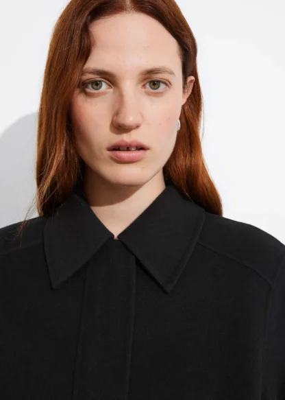 Collared Wool-Blend Jacket | & Other Stories Outlet
