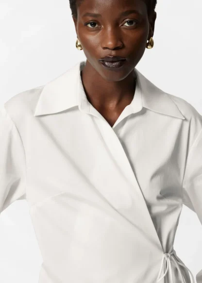 Cotton Wrap Shirt | & Other Stories Cheap
