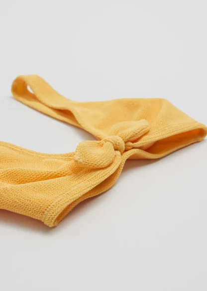 Crepe Knot Tie Bikini Top | & Other Stories Clearance