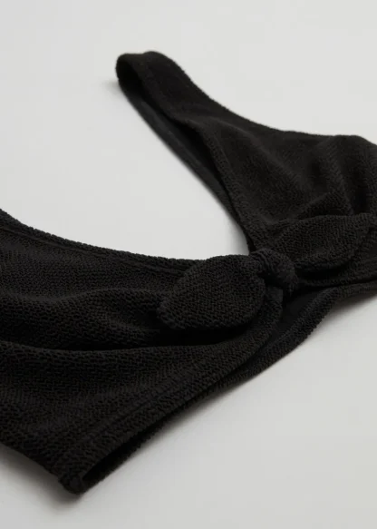Crepe Knot Tie Bikini Top | & Other Stories Clearance