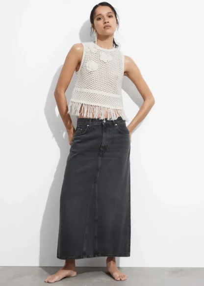 Crocheted Fringe Tank Top | & Other Stories Cheap