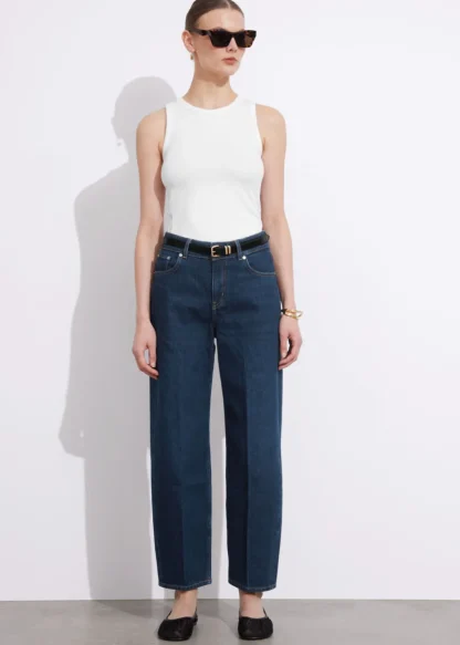 Cropped Barrel-Leg Jeans | & Other Stories Hot