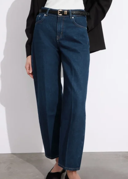 Cropped Barrel-Leg Jeans | & Other Stories Hot
