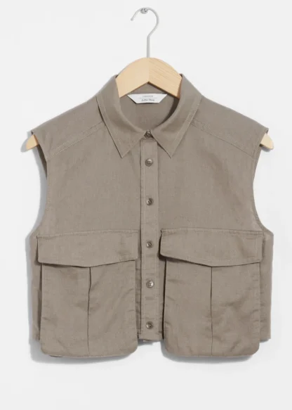 Cropped Patch-Pocket Top | & Other Stories Sale