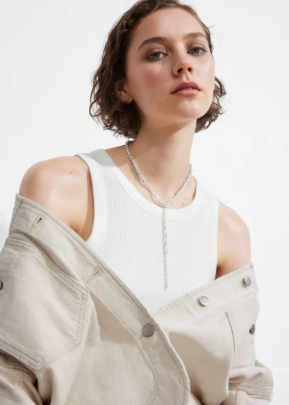 Crystal-Beaded Chain Necklace | & Other Stories Shop