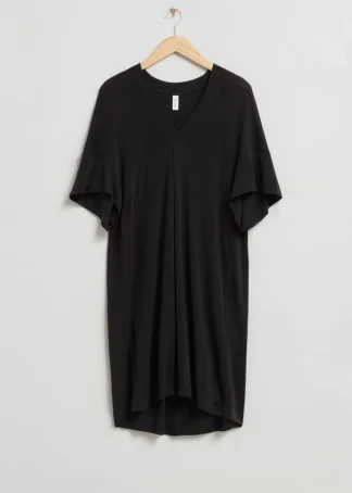 Draped V-Neck Dress | & Other Stories Fashion