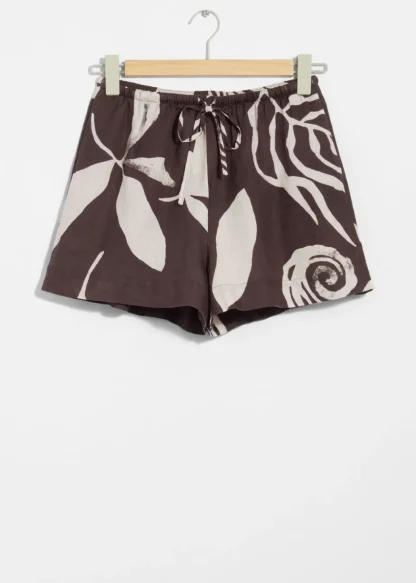 Drawstring Linen Shorts | & Other Stories Cheap