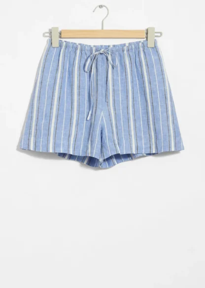 Drawstring Linen Shorts | & Other Stories Cheap