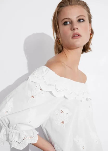 Embroidered Blouse | & Other Stories Cheap