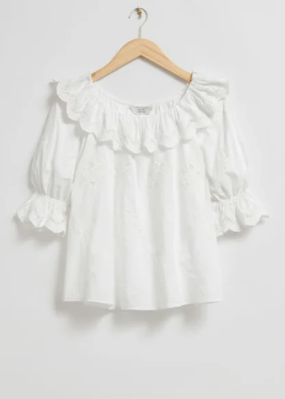 Embroidered Blouse | & Other Stories Cheap