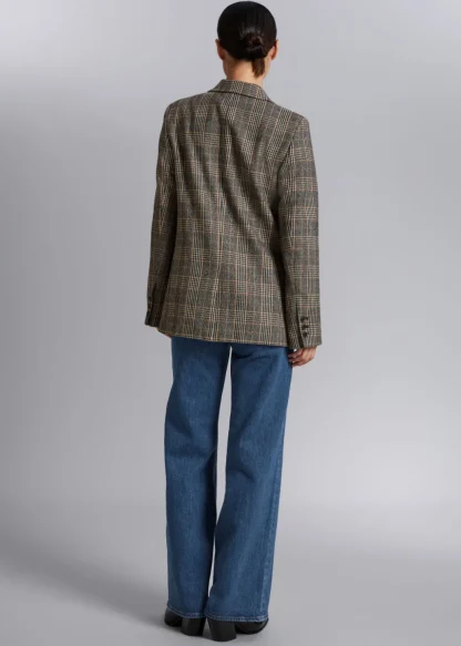 Fitted Checked Blazer | & Other Stories Store