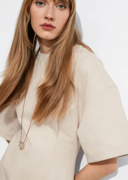 Fitted Short-Sleeve Mini Dress | & Other Stories Shop