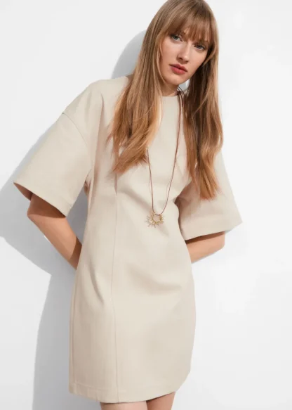 Fitted Short-Sleeve Mini Dress | & Other Stories Shop