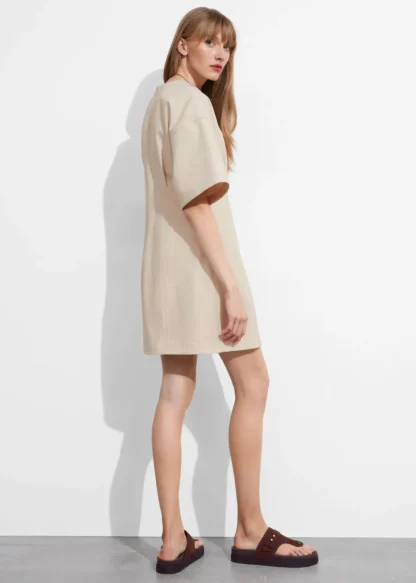 Fitted Short-Sleeve Mini Dress | & Other Stories Shop
