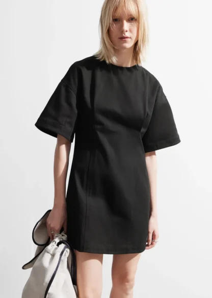 Fitted Short-Sleeve Mini Dress | & Other Stories Shop