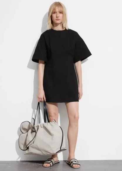 Fitted Short-Sleeve Mini Dress | & Other Stories Shop