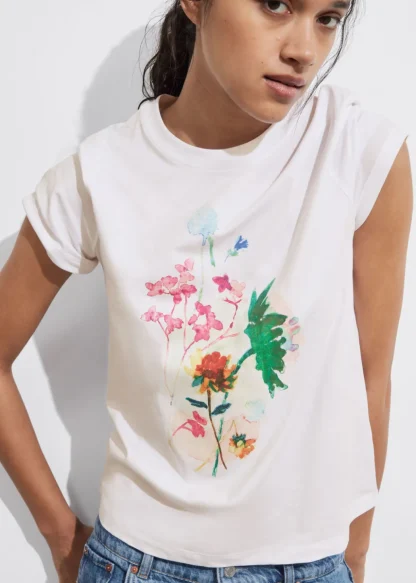 Floral Print Jersey T-Shirt | & Other Stories Fashion