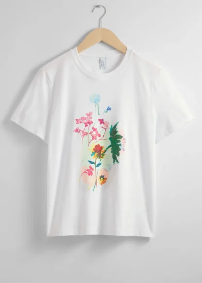 Floral Print Jersey T-Shirt | & Other Stories Fashion