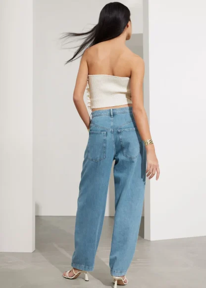 Floral-Appliqué Bustier Top | & Other Stories Shop