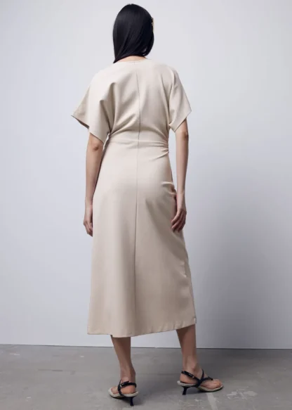 Flutter-Sleeve Midi Dress | & Other Stories Cheap