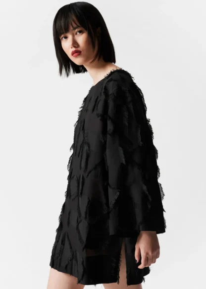 Fringed Mini Tunic Dress | & Other Stories Sale