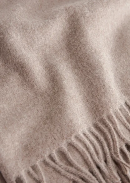 Fringed Wool Blanket Scarf | & Other Stories Cheap