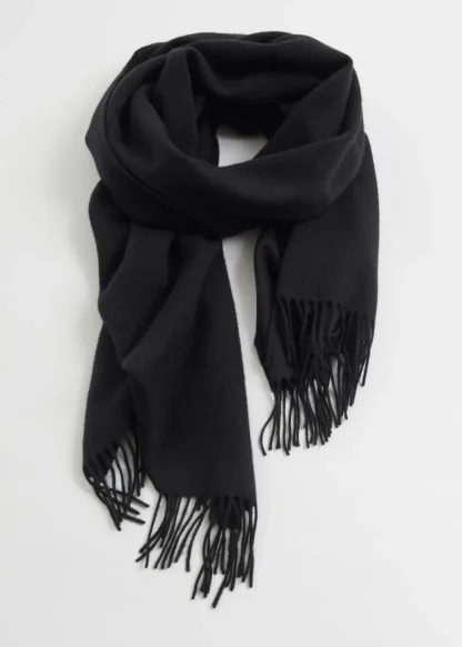 Fringed Wool Blanket Scarf | & Other Stories Cheap