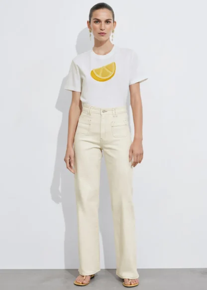 Fruit-Motif Crewneck T-Shirt | & Other Stories Clearance